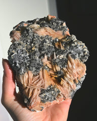 Barite, Galena & Quartz Cluster