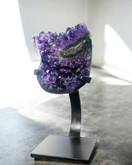 Amethyst Crystal Geode on Stand 5.2lbs