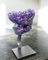 Amethyst Crystal Geode on Stand 5.2lbs