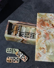 Onyx Domino Set