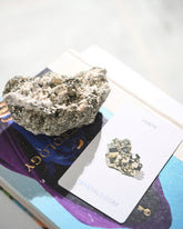 Pyrite and Quartz Crystal Cluster