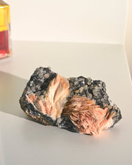 Barite, Galena & Quartz Cluster