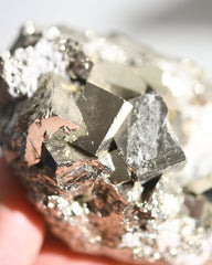 Pyrite and Quartz Crystal Cluster 2.6lbs