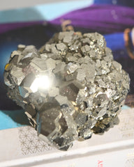 Pyrite Crystal Cluster 3.3lbs