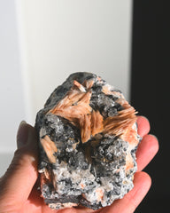 Barite, Galena & Quartz Cluster