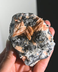 Barite, Galena & Quartz Cluster