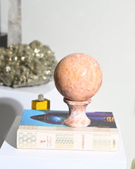 Pink Marble Sphere 7lbs