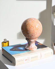 Pink Marble Sphere 7lbs