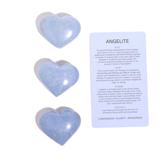 Angelite Heart