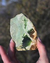 Rare Green Chrome Chalcedony Slab