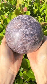 Lepidolite Sphere 3.5lbs