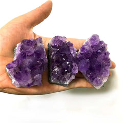 New Amethyst Natural Stone Purple Pink Amethysts Crystals Cluster Druzy Geode Mineral Rock Healing Crystal Point Energy Wand Crafts