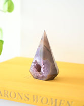 Amethyst Druzy Pyramid