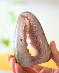 Amethyst Druzy Freeform 4 inch