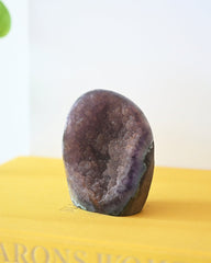 Amethyst Druzy Freeform 4 inch