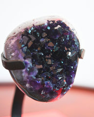 Amethyst Crystal Geode on Stand 3.3lbs