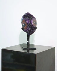Amethyst Crystal Geode on Stand 4.6lbs