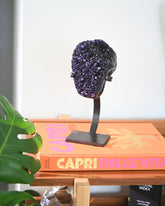 Amethyst Crystal Geode on Stand 4.4lbs