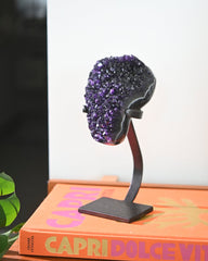 Amethyst Crystal Geode on Stand 4.4lbs