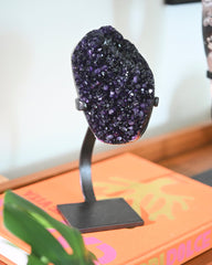Amethyst Crystal Geode on Stand 4.4lbs