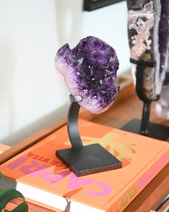 Amethyst Crystal Geode on Stand 6.4lbs