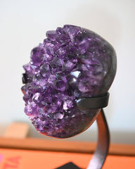 Amethyst Crystal Geode on Stand 3lbs