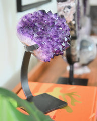 Amethyst Crystal Geode on Stand 6.6lbs