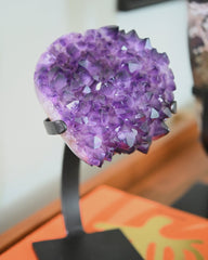 Amethyst Crystal Geode on Stand 6.6lbs
