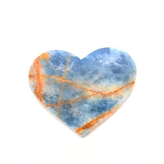 Blue Onyx Heart 3 Inch