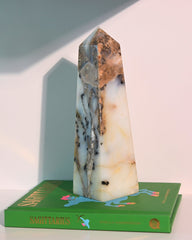 Peruvian Blue Opal Tower 7in