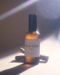 CALM DOWN Room Mist — Palo Santo + Bonfire