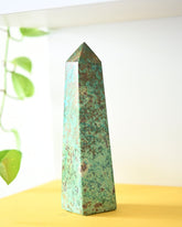 Chrysocolla Obelisk 8