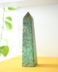 Chrysocolla Obelisk 8