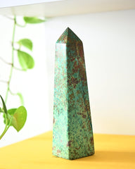 Chrysocolla Obelisk 8