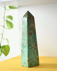 Chrysocolla Obelisk 8