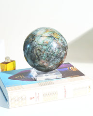 XL Chrysocolla Sphere 7.2lbs