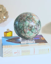 XXL Chrysocolla Sphere 10lbs