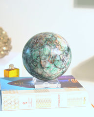 XXL Chrysocolla Sphere 10lbs