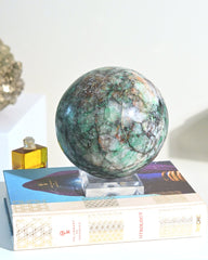 XXL Chrysocolla Sphere 10lbs