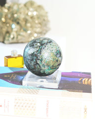 Chrysocolla Sphere 3.7in