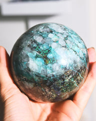 Chrysocolla Sphere 2.2lbs