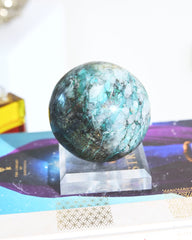 Chrysocolla Sphere 2.2lbs