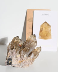 Elestial Citrine Cluster 1lbs