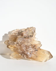 Double Terminated Elestial Citrine Cluster 1.1lbs