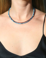Blue Apatite Necklace