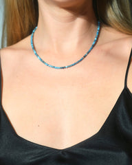 Blue Apatite Necklace