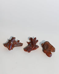 Fire Hematite Quartz Cluster