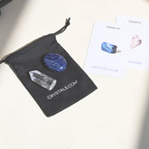 Intuition Pouch - Sodalite & Quartz