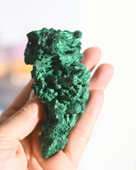 Fibrous Malachite Rough
