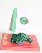 Fibrous Malachite Rough